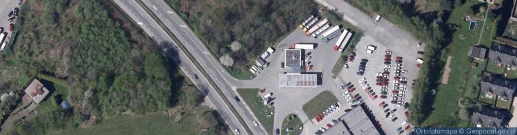 Zdjęcie satelitarne AUTO-GAZDA Spółka z ograniczoną odpowiedzialnością sp.k. o/Bielsko-Biała