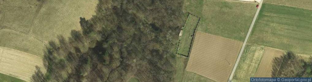 Zdjęcie satelitarne Cmentarz wojenny nr 116