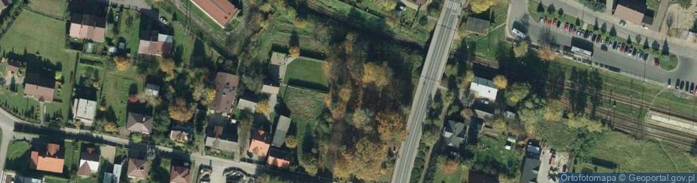 Zdjęcie satelitarne Cmentarz wojenny nr 161