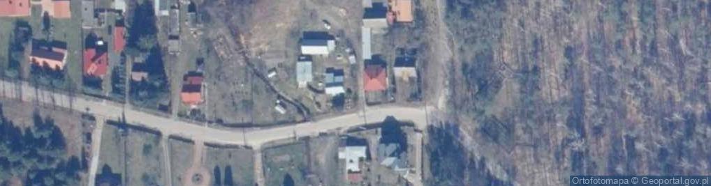 Zdjęcie satelitarne Cmentarz wojenny w Molendach