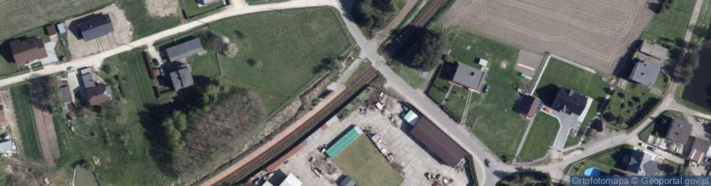 Zdjęcie satelitarne Czyżowice (przystanek kolejowy)