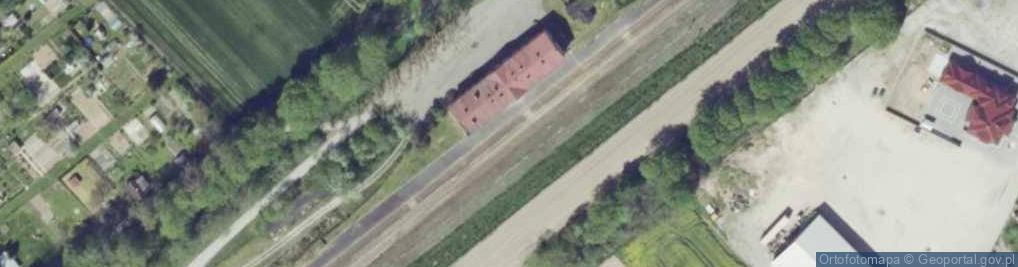 Zdjęcie satelitarne Głogówek (stacja kolejowa)