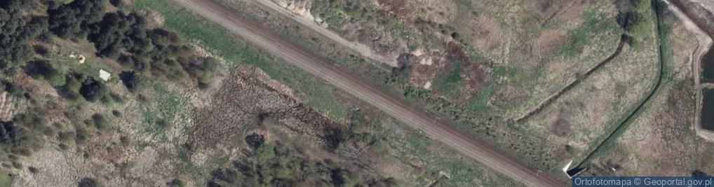Zdjęcie satelitarne Jejkowice (przystanek kolejowy)