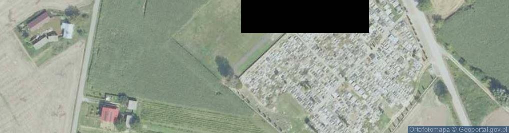 Zdjęcie satelitarne Kwatera na cmentarzu rzymsko-katolickim w Bidzinach