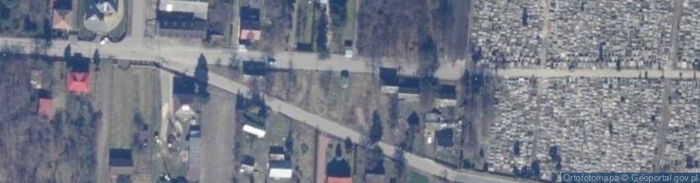 Zdjęcie satelitarne Kwatera wojenna - Zwoleń