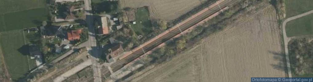 Zdjęcie satelitarne Olza (stacja kolejowa)