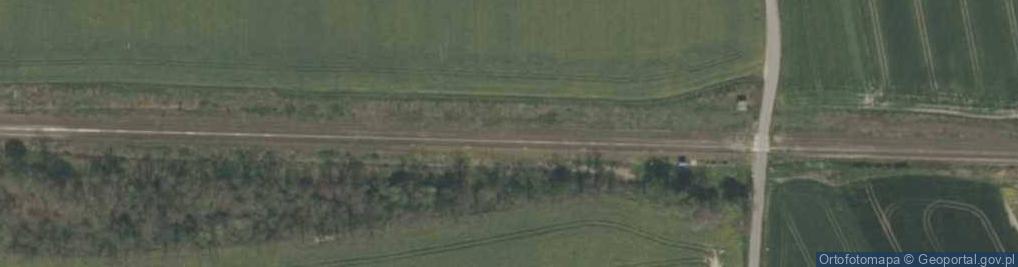 Zdjęcie satelitarne Pokrzywnica (przystanek kolejowy)
