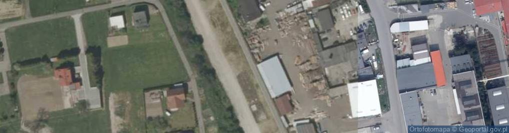 Zdjęcie satelitarne Reńska Wieś (stacja kolejowa)