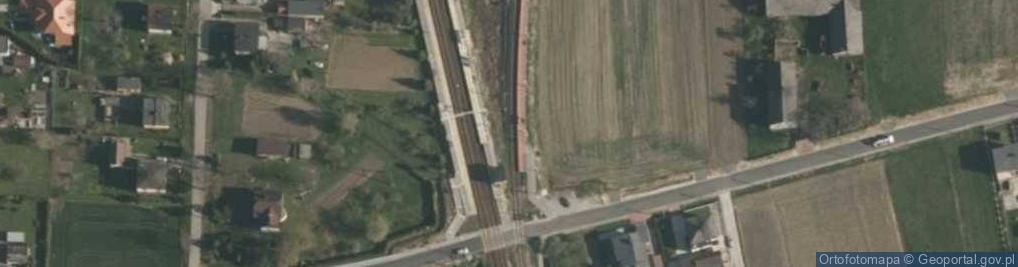 Zdjęcie satelitarne Rudyszwałd (przystanek kolejowy)