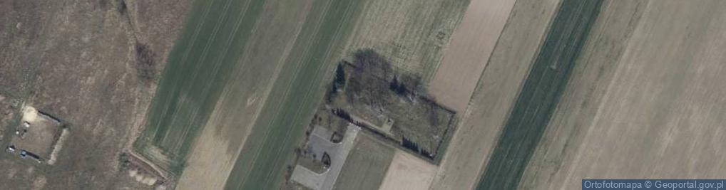 Zdjęcie satelitarne Ukraiński Cmentarz Wojskowy