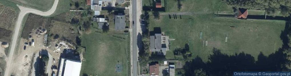 Zdjęcie satelitarne Cmentarz z II wojny światowej