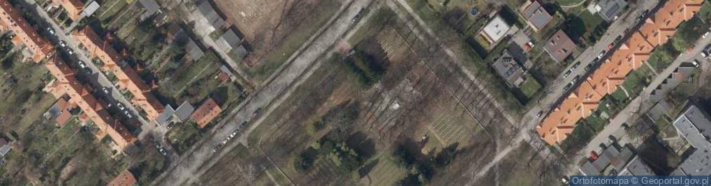 Zdjęcie satelitarne Cmentarz Żołnierzy Armii Rdzieckiej