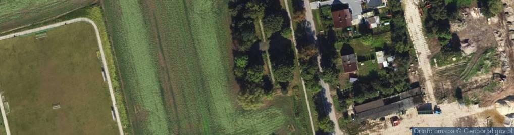 Zdjęcie satelitarne Cmentarz Żołnierzy Radzieckich