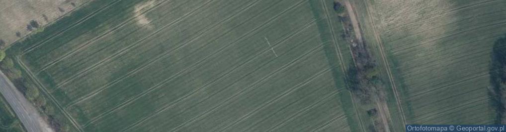 Zdjęcie satelitarne Niemiecki jeniecki obóz przejściowy STALAG III B