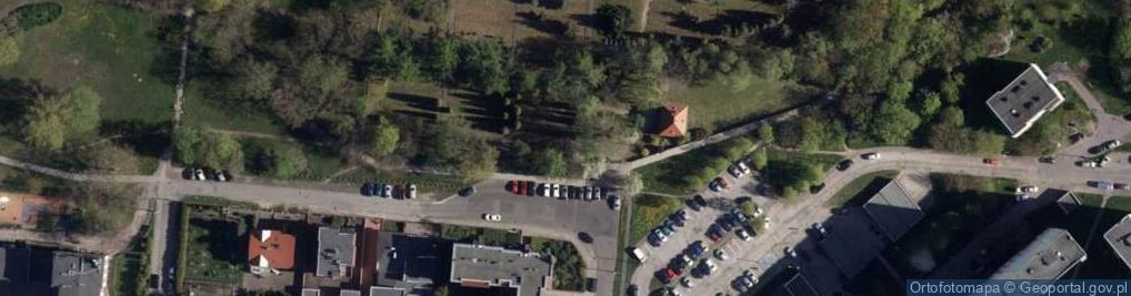 Zdjęcie satelitarne Cmentarz Bohaterów Bydgoszczy