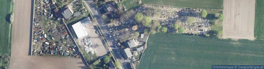 Zdjęcie satelitarne Cmentarz katolicki parafii św. Antoniego Padewskiego