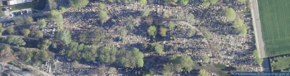 Zdjęcie satelitarne Cmentarz katolicki parafii św. Mikołaja