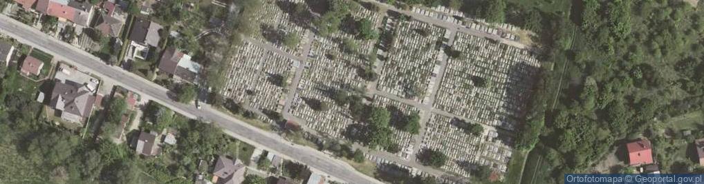 Zdjęcie satelitarne Cmentarz Komunalny Prokocim