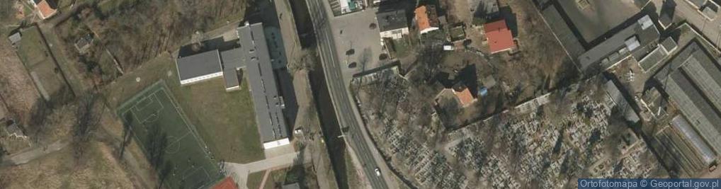 Zdjęcie satelitarne Cmentarz Komunalny św. Mikołaja w Strzegomiu