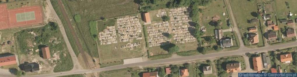 Zdjęcie satelitarne Cmentarz Komunalny w Starym Węglińcu