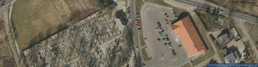 Zdjęcie satelitarne Cmentarz Komunalny w Strzegomiu
