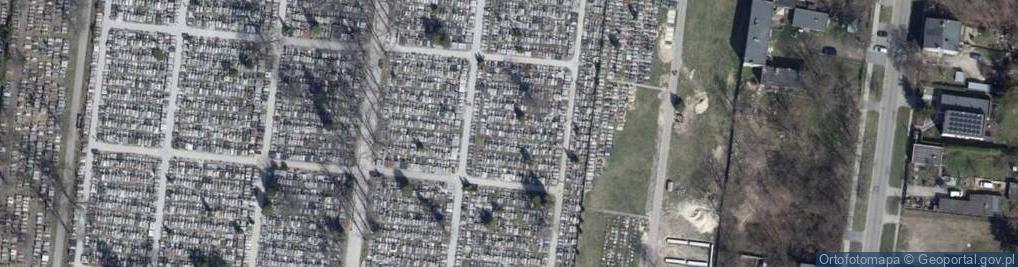 Zdjęcie satelitarne Cmentarz Kościoła Chrześcian Babtystów