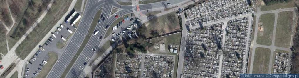Zdjęcie satelitarne Cmentarz mariawicki Doły