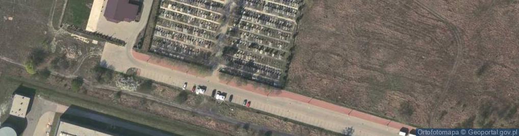 Zdjęcie satelitarne Cmentarz na Gąsinie