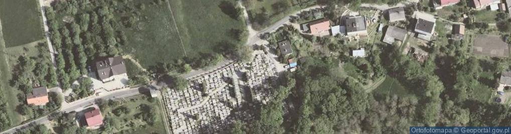 Zdjęcie satelitarne Cmentarz Parafialny Kosocice