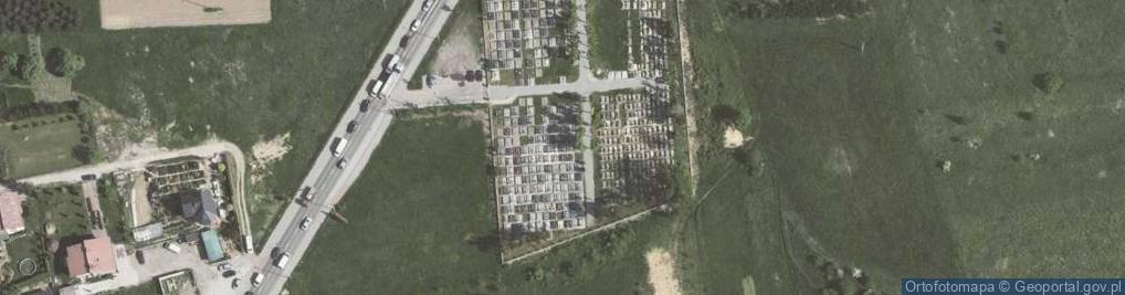 Zdjęcie satelitarne Cmentarz Parafialny Rybitwy