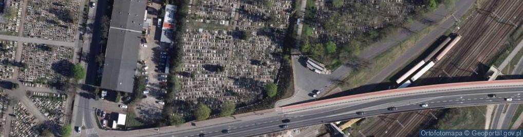 Zdjęcie satelitarne Cmentarz Parafii Najświętszego Serca Pana Jezusa