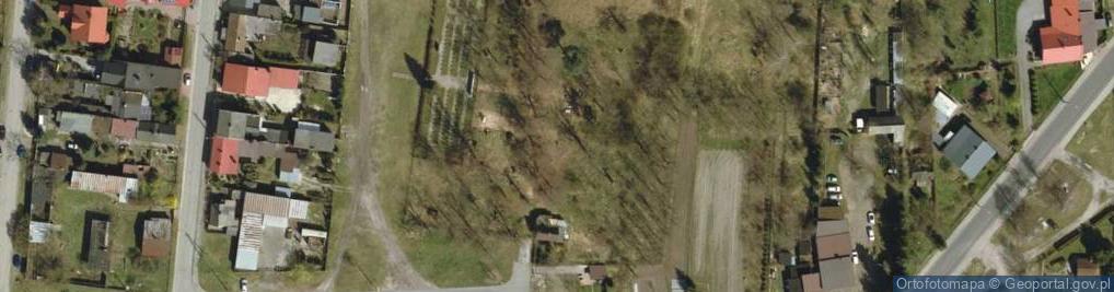 Zdjęcie satelitarne Cmentarz prawosławny w Łowiczu