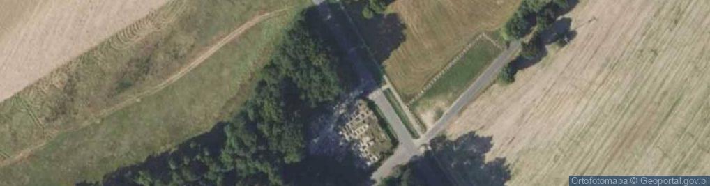Zdjęcie satelitarne Cmentarz w Myślniewie
