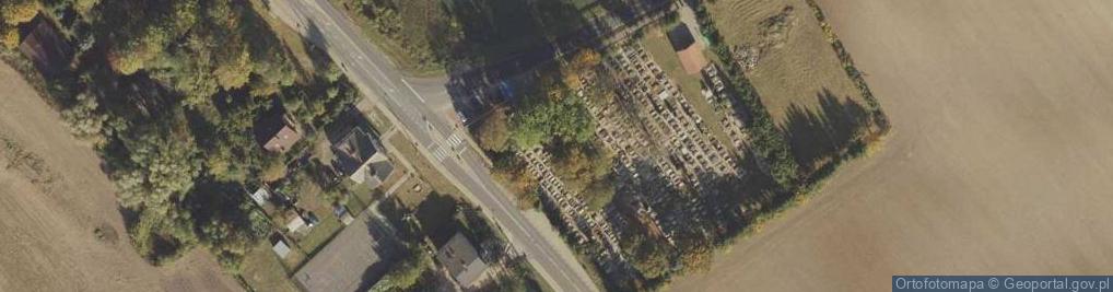 Zdjęcie satelitarne Cmentarz w Okoninie