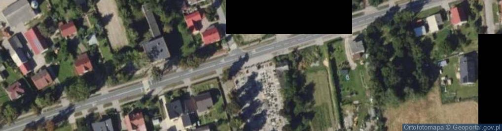 Zdjęcie satelitarne Cmentarz w Rychtalu