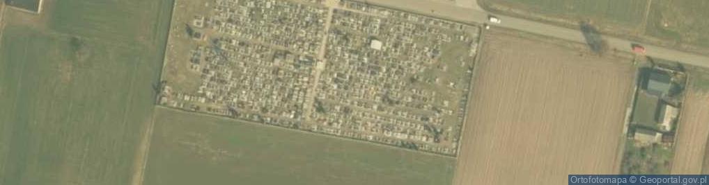 Zdjęcie satelitarne Cmentarz w Świnicach Warckich
