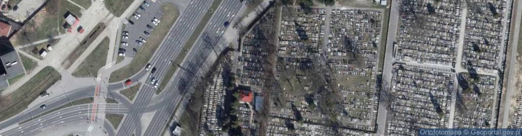 Zdjęcie satelitarne Cmentarz wojskowy św. Jerzego