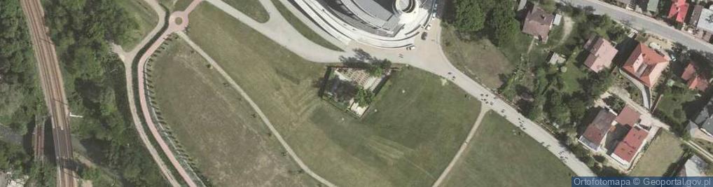 Zdjęcie satelitarne Cmentarz Zakonny