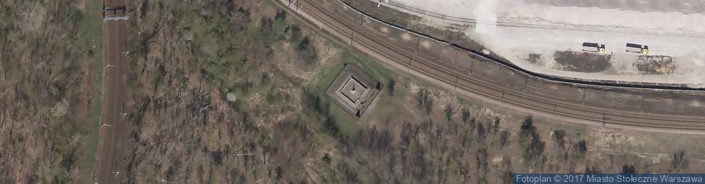 Zdjęcie satelitarne Dawny Cmentarz Choleryczny