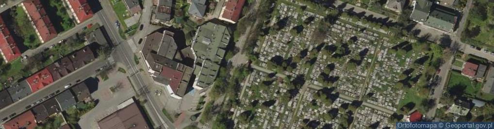Zdjęcie satelitarne Ewangelicko-Augsburski w Cieszynie