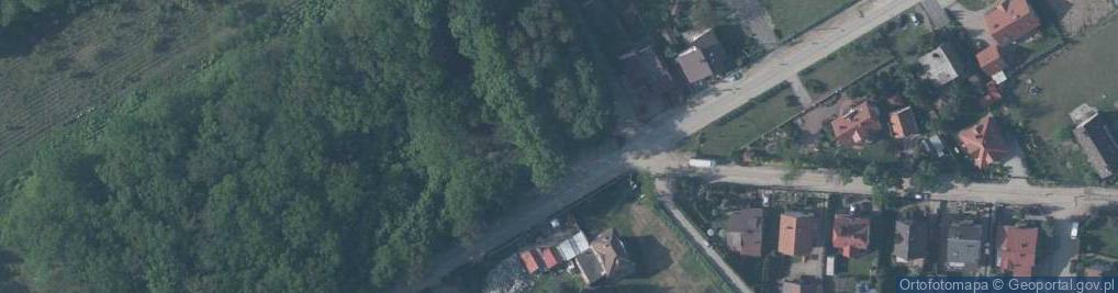 Zdjęcie satelitarne Historyczny ewangelicki w Szczodrem