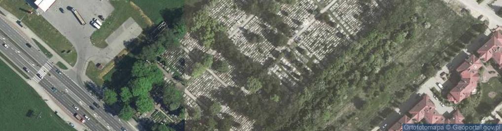 Zdjęcie satelitarne Komunalny Bronowice - Pasternik