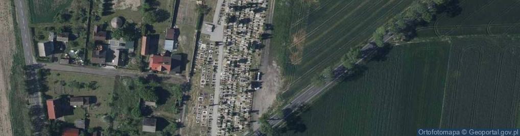Zdjęcie satelitarne Komunalny nr 1 w Skąpem