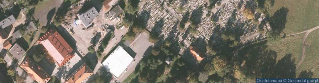 Zdjęcie satelitarne Komunalny w Kowarach - stary