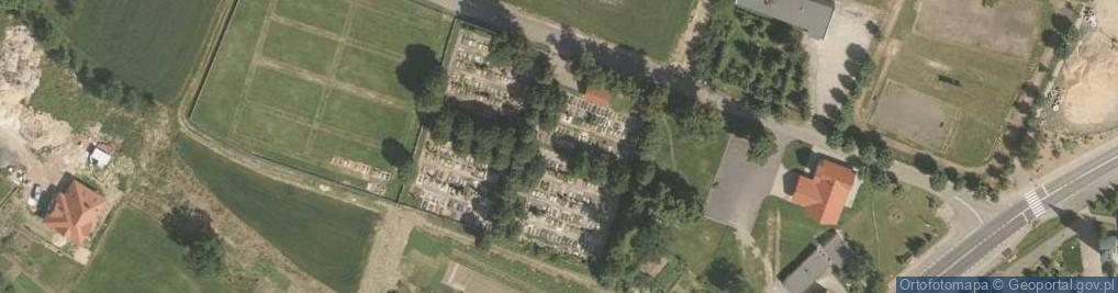 Zdjęcie satelitarne Komunalny w Zebrzydowej
