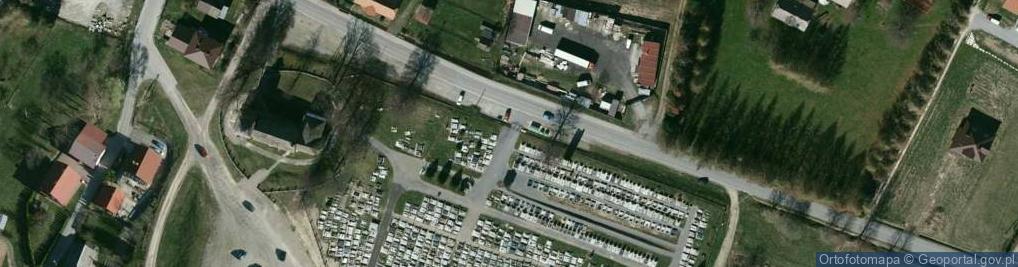Zdjęcie satelitarne Komunalych w Rogach