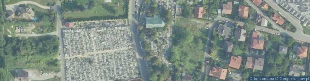 Zdjęcie satelitarne Mały Cmentarz