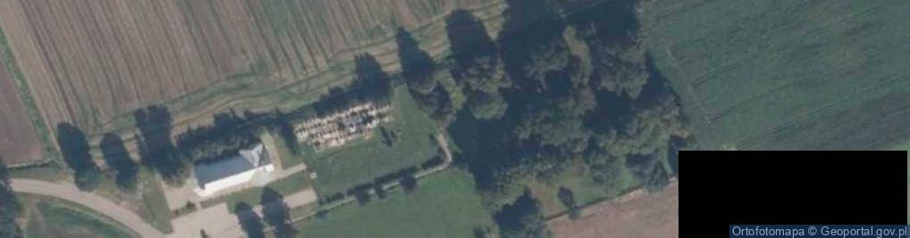 Zdjęcie satelitarne Mennonitów w Stogach