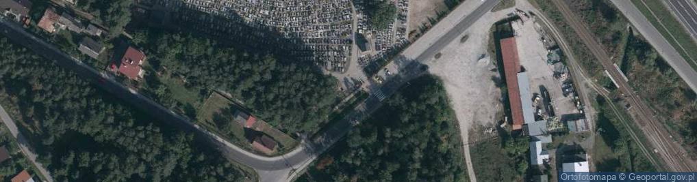 Zdjęcie satelitarne Na Piasku