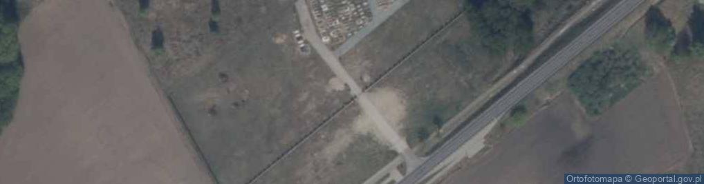 Zdjęcie satelitarne Nowy Komunalny dla Węgorzewa w Czerwonym Dworze